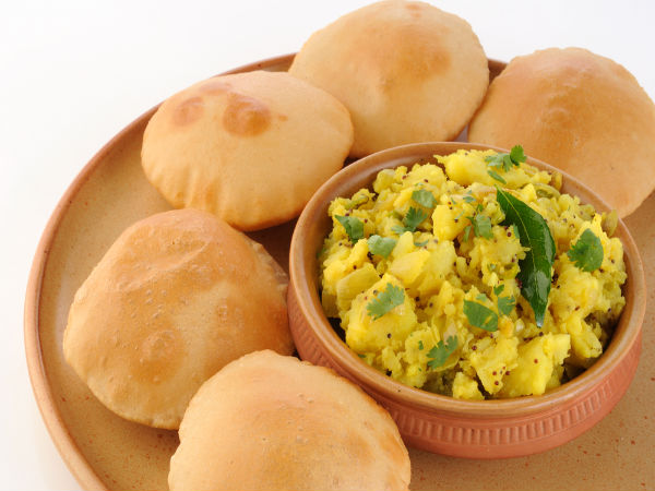 பூரி உருளைக்கிழங்கு