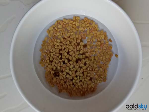 வெந்தயத் தண்ணீர்