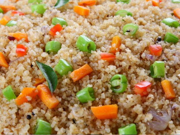 வெஜிடபிள் கோதுமை உப்புமா