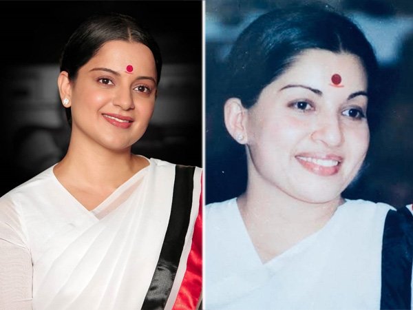 ஜெயலலிதாவைப் போன்ற தோற்றம்
