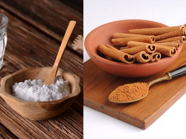 பேக்கிங் சோடா மற்றும் பட்டை பொடி ஸ்க்ரப்