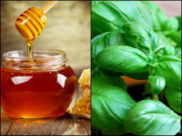 துளசி மற்றும் தேன்