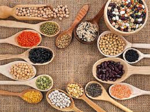 முழு தானியங்கள் மற்றும் பருப்பு வகைகள்