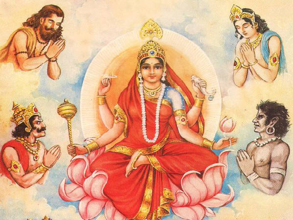 சித்திதாத்ரி தேவியின் வடிவம்