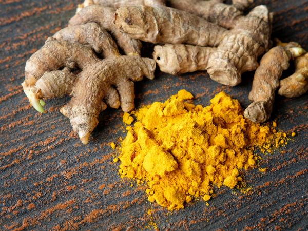மஞ்சள் மற்றும் இஞ்சி