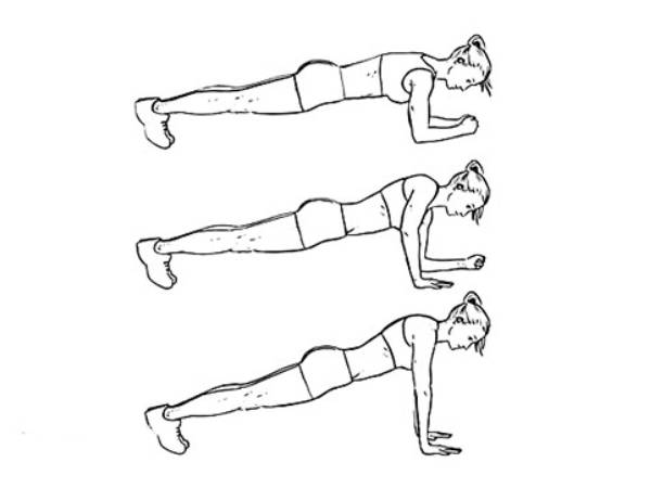 2. ப்ளாங் தண்டால் பயிற்சிகள்