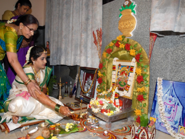 பூஜை செய்த கயிறு