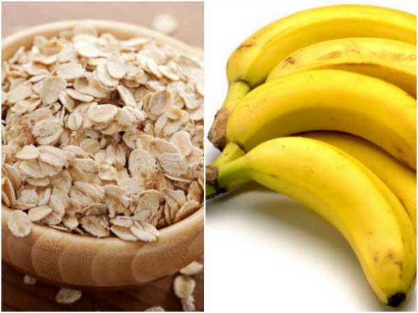 வாழைப்பழம் மற்றும் ஓட்ஸ் ஸ்க்ரப்