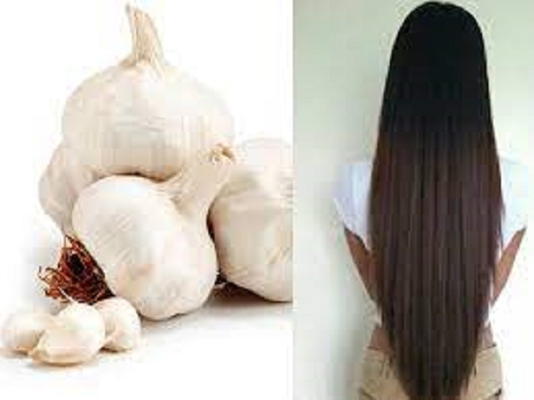 பூண்டை தலையில் தேய்க்கவும்: