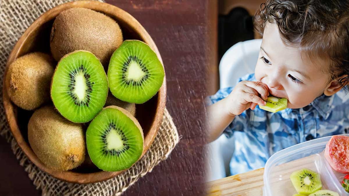 உங்க குழந்தைக்கு கிவி பழம் சாப்பிட கொடுக்கலாமா? அப்படி கொடுத்தா அவங்க