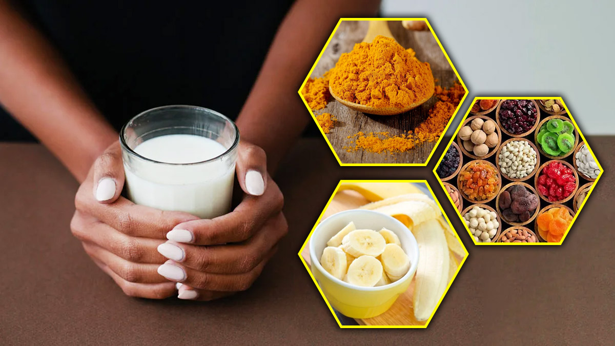 பாலுடன் இந்த பொருட்களை கலந்து குடித்தால், இருமடங்கு நன்மை கிடைக்குமாம்