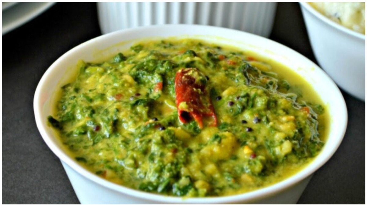 சாதத்துடன் சாப்பிட அட்டகாசமா இருக்கும்... காரைக்குடி கீரை கூட்டு