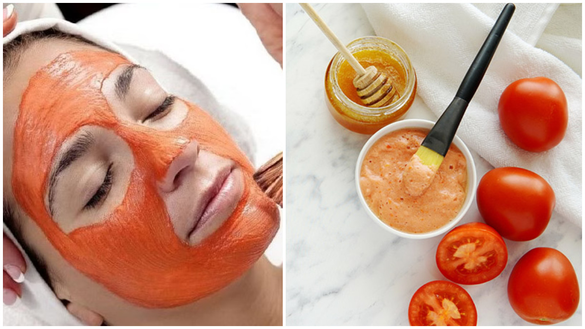 பார்லர் போகாமலே பளிச்சுன்னு ஜொலிக்கணுமா? தக்காளியுடன் இத கலந்து நைட்டு